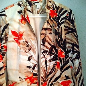 Double lined waist length jacket